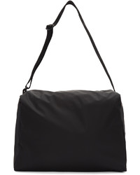 MM6 MAISON MARGIELA Black Rubber Duffle Bag