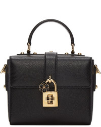 Dolce & Gabbana Black Small Dolce Soft Bag