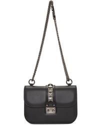 Valentino Black Small Noir Lock Bag