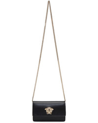 Versace Black Small Palazzo Flap Bag