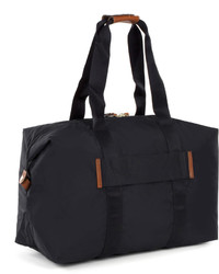 Bric's Black X Bag 18 Folding Duffel Luggage