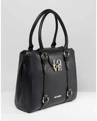 Love Moschino Buckle Handheld Bag