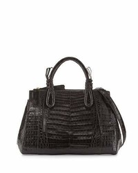 Nancy Gonzalez Crocodile Medium Knotted Top Handle Bag