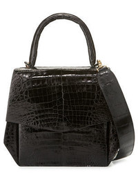 Nancy Gonzalez Crocodile Medium Structured Top Handle Bag
