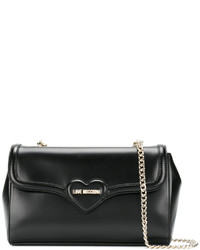 Love Moschino Double Chain Strap Shoulder Bag