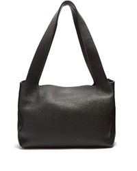 The Row Duplex Grained Leather Small Shoulder Bag