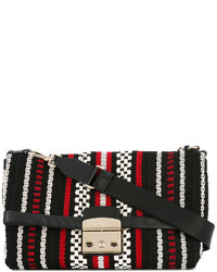 Furla Ethnic Pattern Shoulder Bag