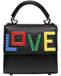 Les Petits Joueurs Micro Alex Rainbow Love Top Handle Bag