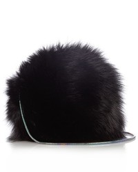 Diane von Furstenberg Love Power Fox Fur Bag