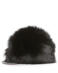 Diane von Furstenberg Love Power Fur Puff Mini Bag