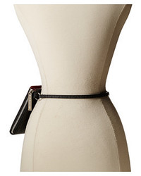MICHAEL Michael Kors Michl Michl Kors 10mm Logo Pvc And Patent Belt Bag With Side Zip Detail And Snap Closure