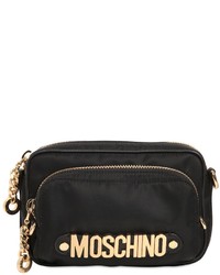 Moschino Logo Lettering Nylon Camera Bag