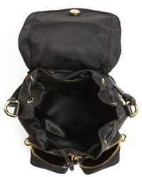 Moschino Nylon Shoulder Bag Black