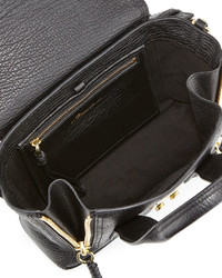 3.1 Phillip Lim Pashli Mini Zip Satchel Bag Black