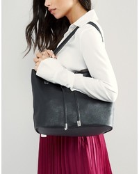 Glamorous Slouch Shoulder Bag In Black
