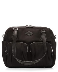 MZ Wallace Small Roxy Bedford Nylon Shoulder Bag Black