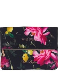 Ted Baker Wild And Wolf X London Citrus Bloom 3 Piece Laundry Bag Set Black