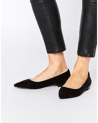 Asos Collection Lost Pointed Ballet Flats