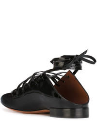 Givenchy Lace Up Ballerinas