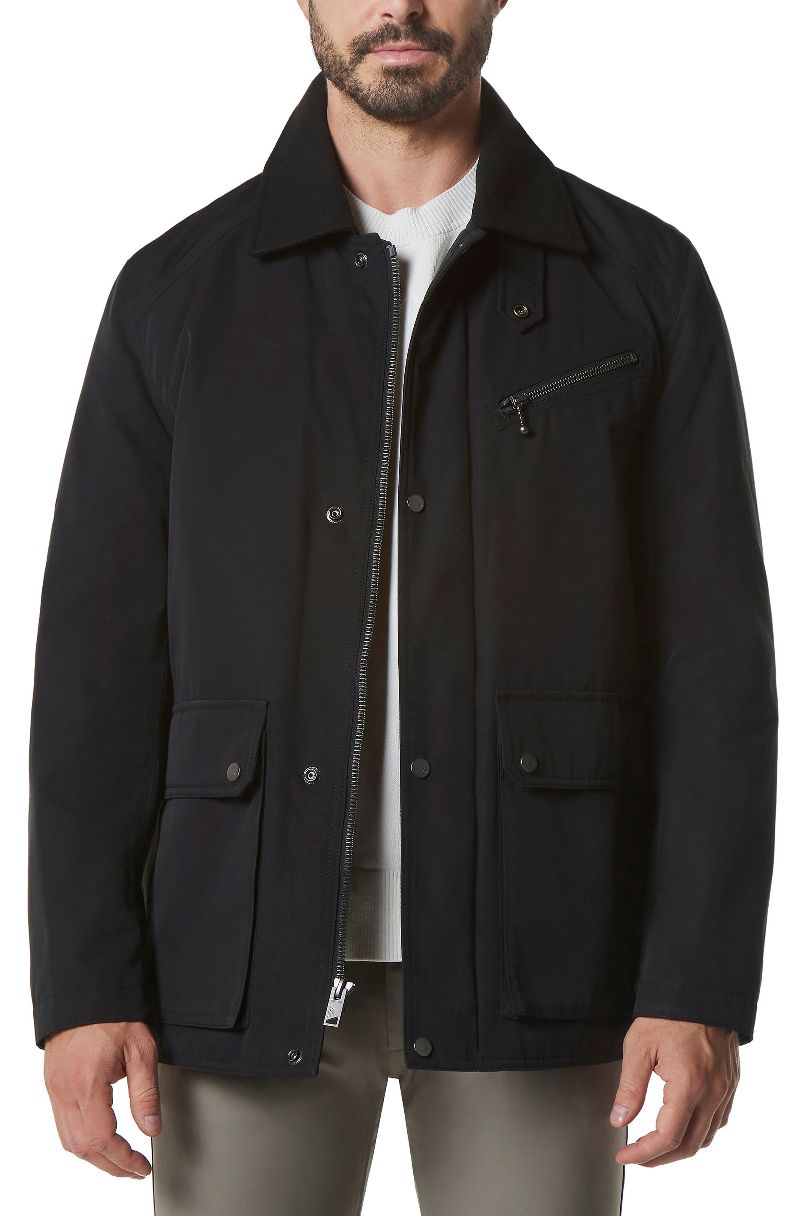 Marc New York Axial Waxed Cotton Barn Jacket, $147 | Nordstrom | Lookastic