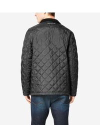 Cole Haan Quilted Stand Collar Jacket