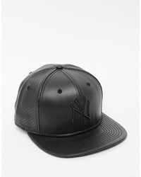 New Era 9fifty Ny Yankees Faux Leather Snapback Cap
