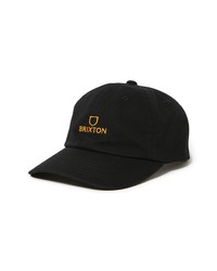 Brixton Alpha Low Profile Baseball Cap In Bkgld At Nordstrom