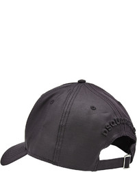 DSQUARED2 Baseball Cap With Virgin Wool And Silk