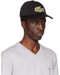 Lacoste Black Adjustable Cap