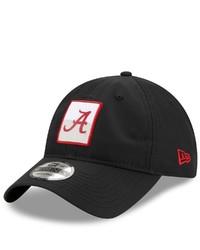 New Era Black Alabama Crimson Tide Contrast Patch 9twenty Adjustable Hat At Nordstrom