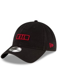New Era Black Atlanta United Fc Letter Code 9twenty Adjustable Hat At Nordstrom