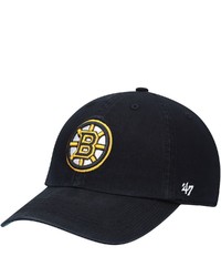 '47 Black Boston Bruins Logo Franchise Fitted Hat At Nordstrom