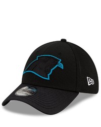 New Era Black Carolina Panthers 2021 Nfl Sideline Road 39thirty Flex Hat At Nordstrom