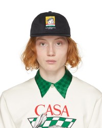 Casablanca Black Cherub Sport Cap