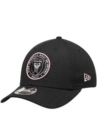 New Era Black Inter Miami Cf Team Logo 9fifty Snapback Adjustable Hat At Nordstrom