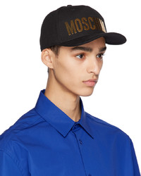 Moschino Black Logo Cap