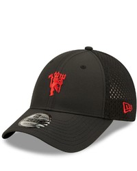 New Era Black Manchester United Rear Arch 9forty Adjustable Hat At Nordstrom