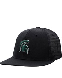 Top of the World Black Michigan State Spartans Classic Blackout Snapback Hat