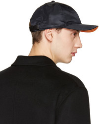 rag & bone Black Nylon Baseball Cap