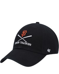 '47 Black San Francisco Giants 2022 Mlb Spring Training Cross Bone Clean Up Adjustable Hat At Nordstrom