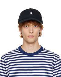 Norse Projects Black Sports Cap
