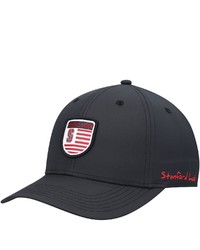 Black Clover Black Stanford Cardinal Nation Shield Snapback Hat
