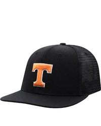 Top of the World Black Tennessee Volunteers Classic Blackout Snapback Hat