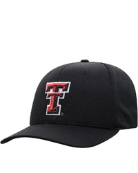 Top of the World Black Texas Tech Red Raiders Reflex Logo Flex Hat