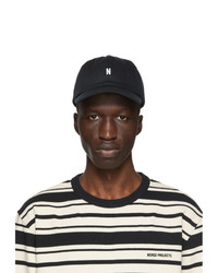 Norse Projects Black Twill Sports Cap