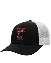 Top of the World Blackwhite Texas Tech Red Raiders Trucker Snapback Hat At Nordstrom