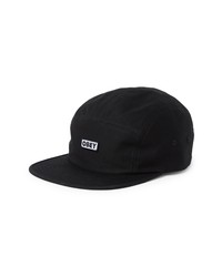 Obey Bold Bold Label Five Panel Cotton Twill Baseball Cap In Black At Nordstrom