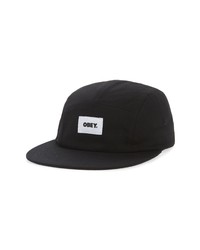 Obey Bold Label Five Panel Organic Cotton Hat