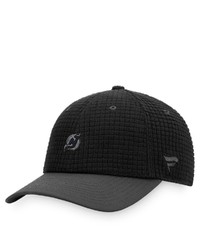 FANATICS Branded Black New Jersey Devils Authentic Pro Black Ice Adjustable Snapback Hat At Nordstrom