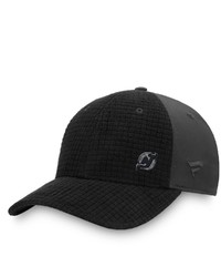 FANATICS Branded New Jersey Devils Authentic Pro Black Ice Flex Hat